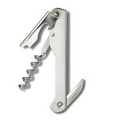 Waiter's Nickel Plated Corkscrew w/Straight Blade